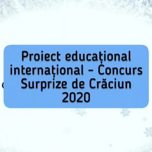 Concurs ,,Surprize de Crăciun, 2020″
